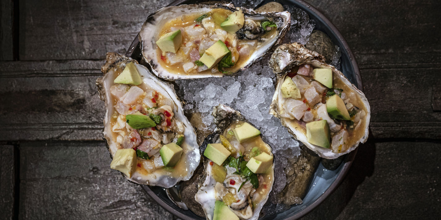 Cured Sea Bream and Oyster Chaat Recipe - Great British Chefs