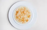 Risotto with garlic and chilli