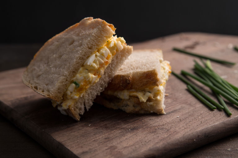 The perfect egg mayo sandwich