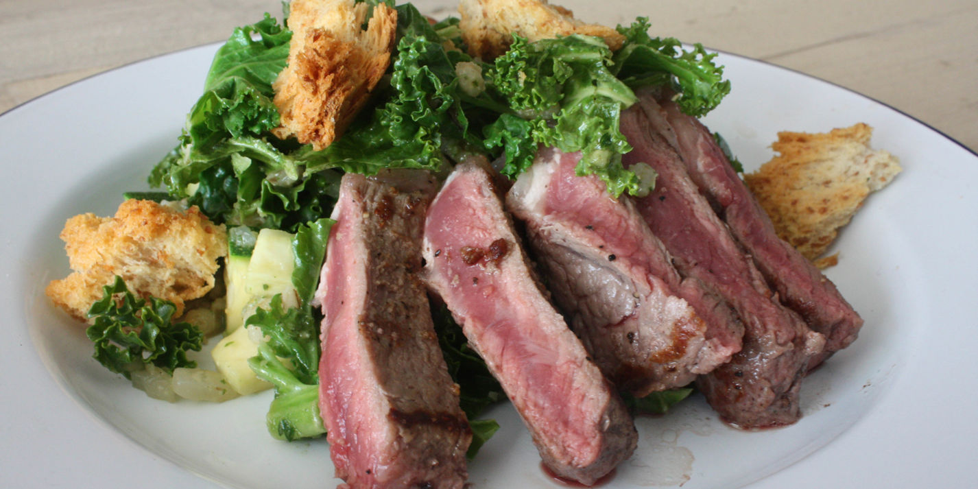 Warm Irish beef salad recipe - Great British Chefs