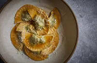 Schlutzkrapfen – Pasta filled with spinach and ricotta