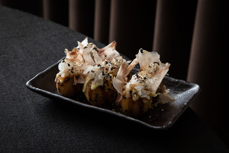 Arbroath smokie croquettes, katsuobushi