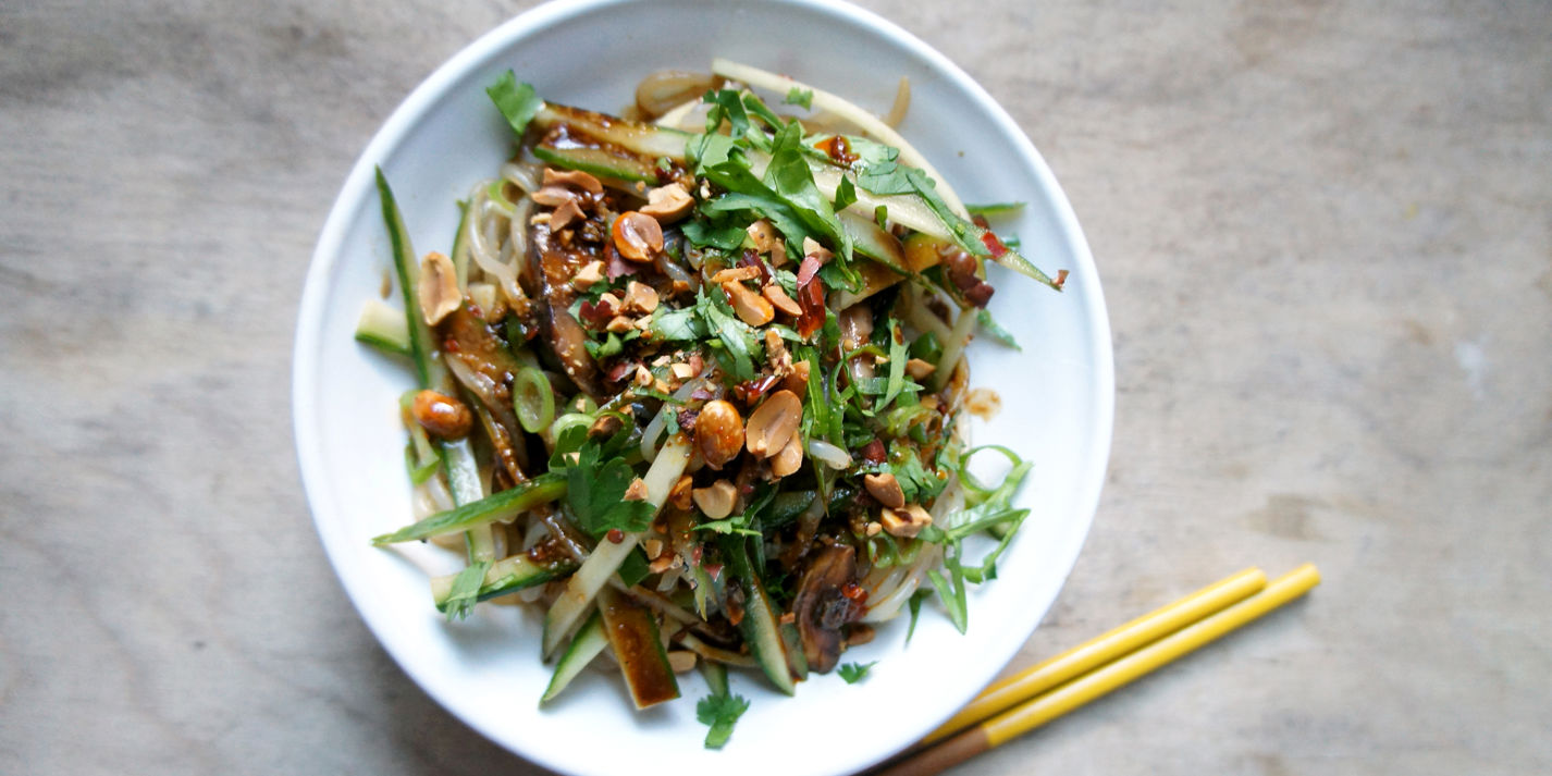 Sichuan Shirataki Noodle Salad Recipe - Great British Chefs