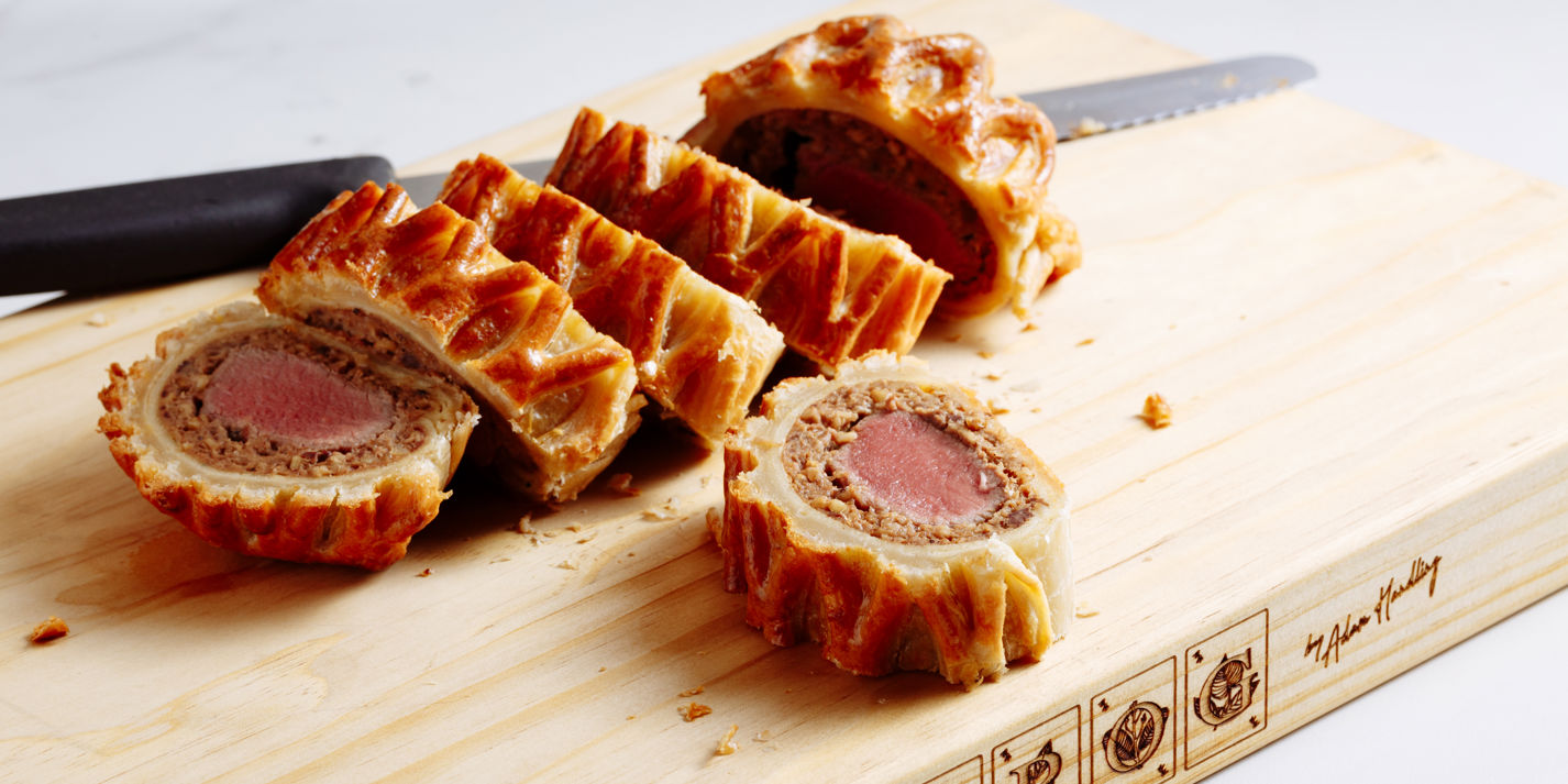 Lamb and Haggis Wellington Recipe - Great British Chefs