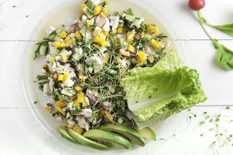 Silken tofu ceviche recipe