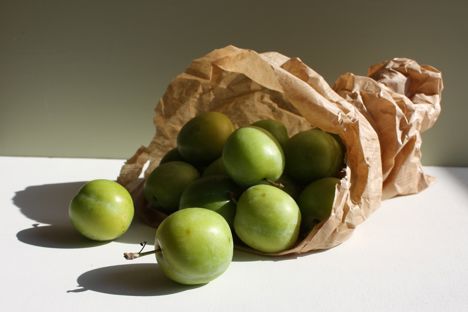 How to cook greengages