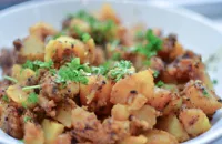 Potato shak (Gurjerati potato curry)
