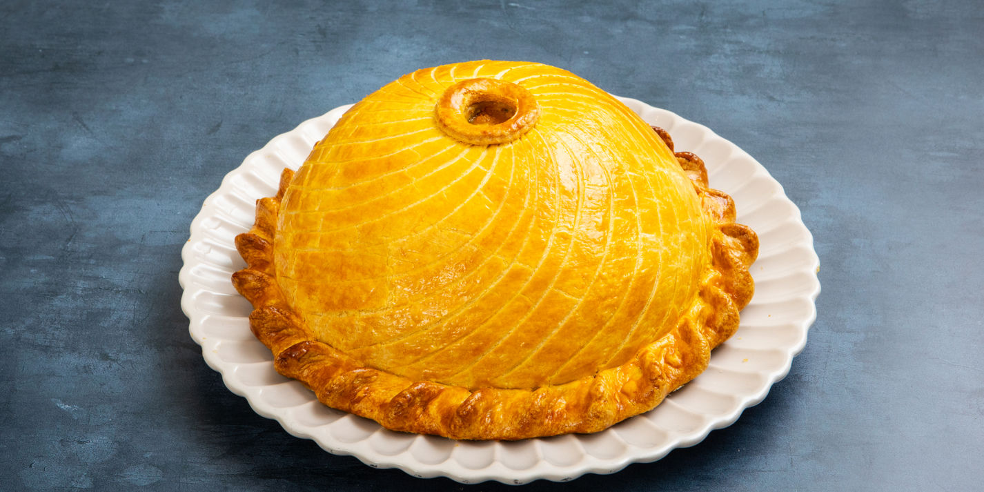 Coronation Chicken and Butternut Pie with Mango Jelly Recipe - Great ...