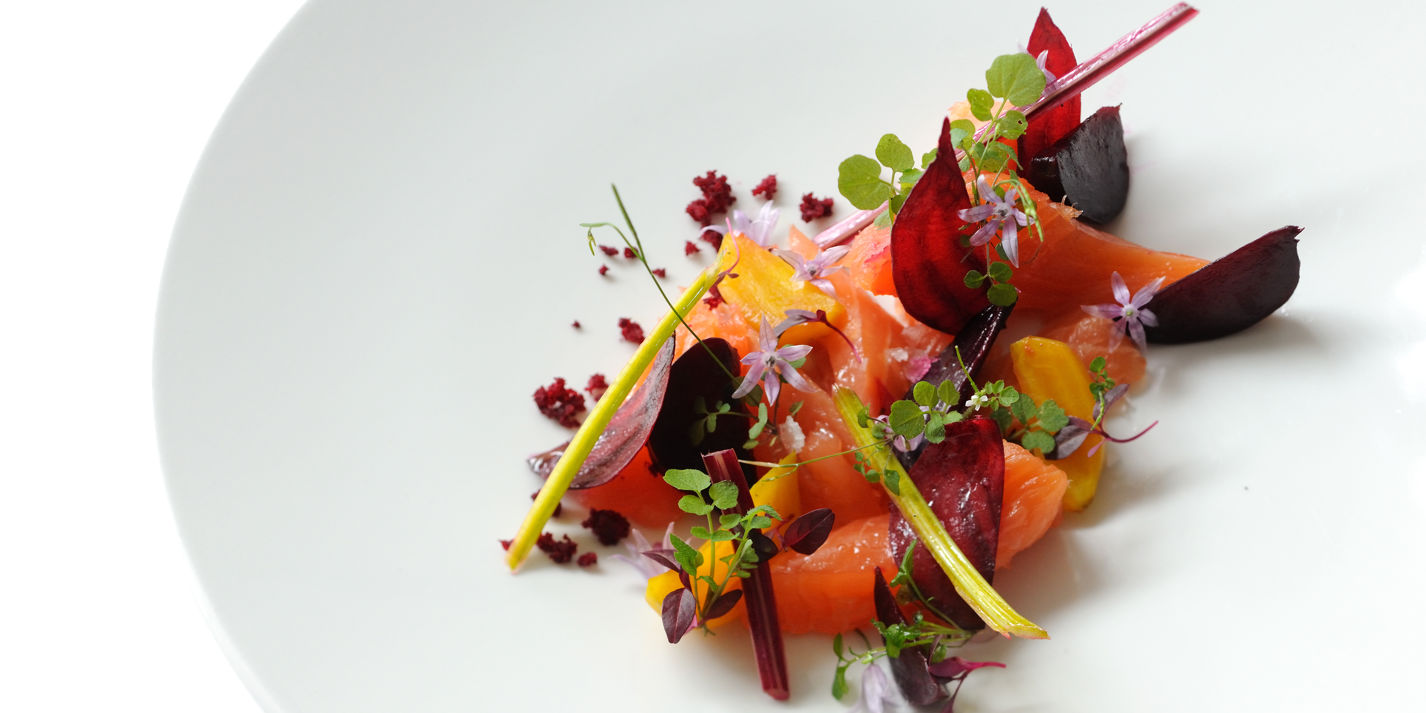 Salmon Mi Cuit Recipe With Beetroots - Great British Chefs