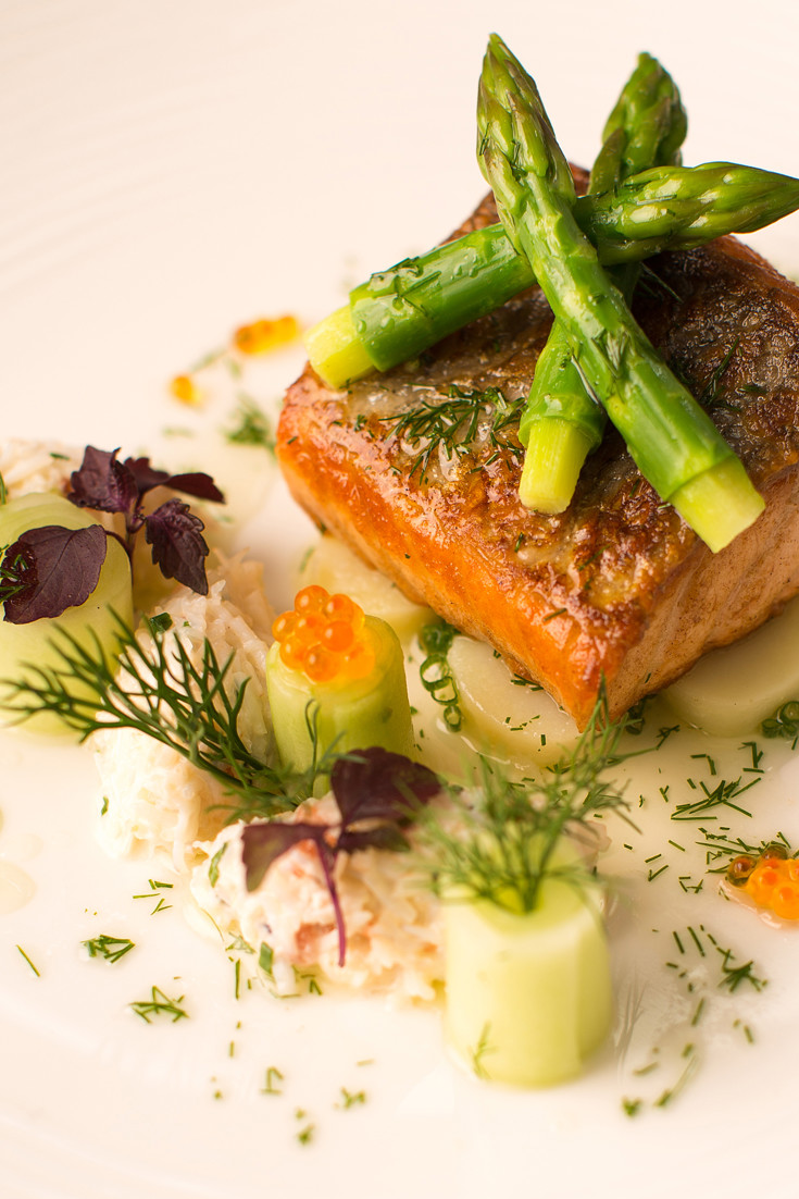 Salmon and Asparagus Recipe Great British Chefs