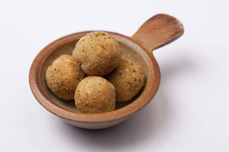 Fried stuffing balls