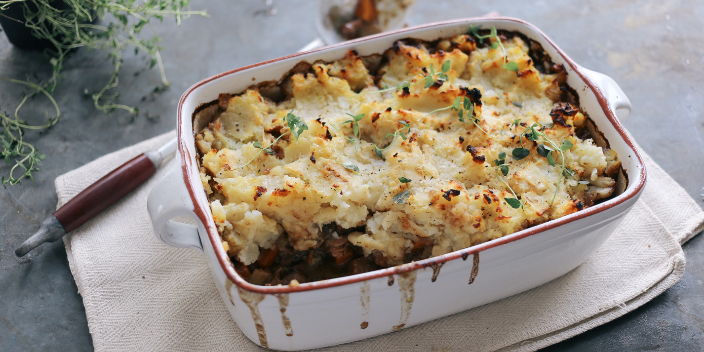 Steak and Onion Cottage Pie Recipe - Great British Chefs