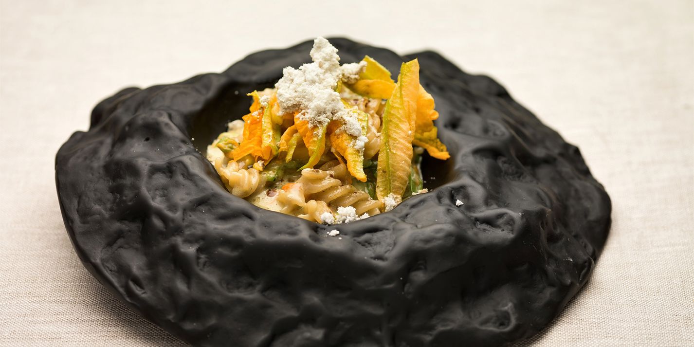 Whole Wheat Fusilli with Courgette - Great Italian Chefs