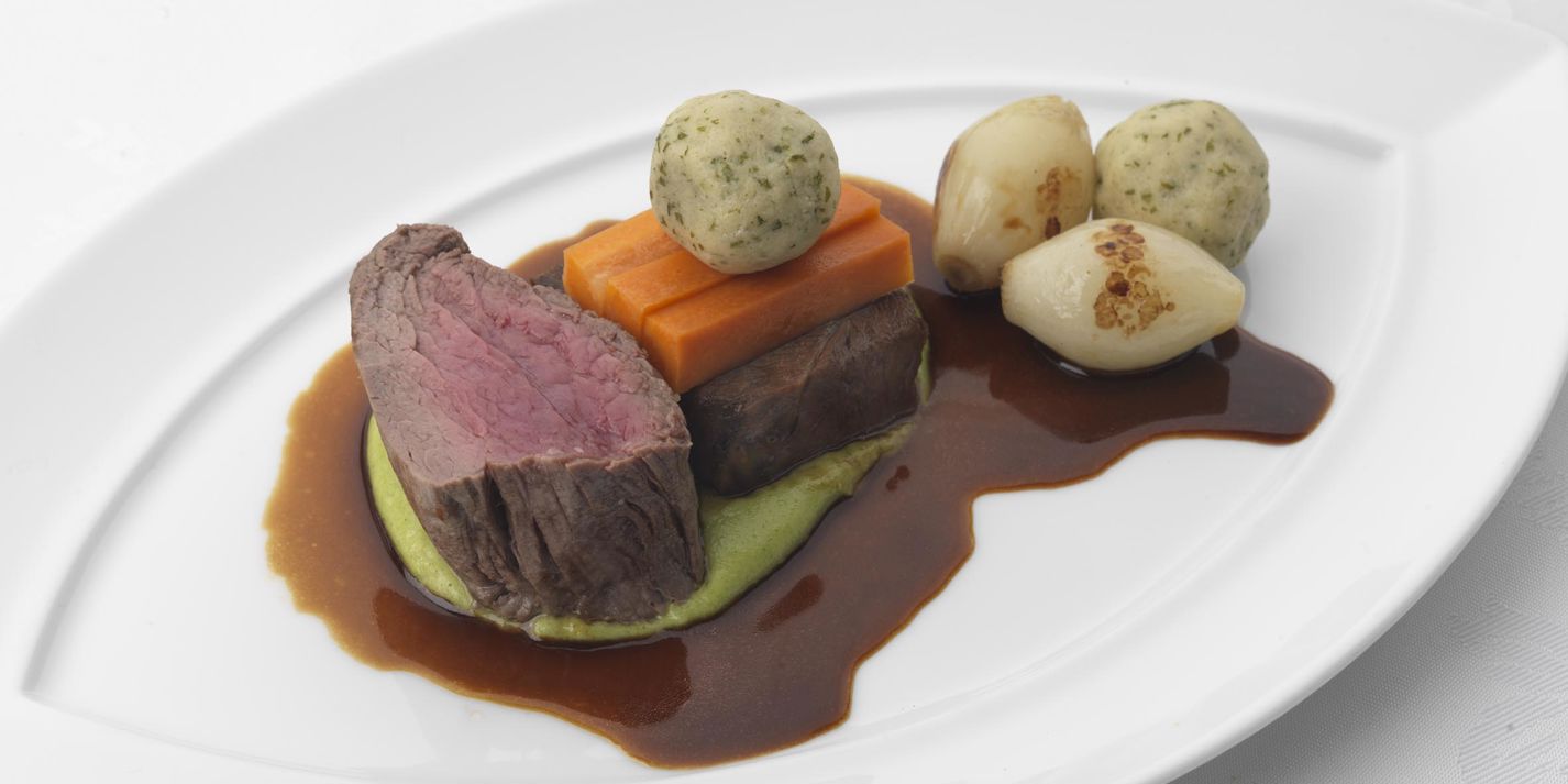 Beef Fillet With Sous Vide Featherblade Recipe - Great British Chefs