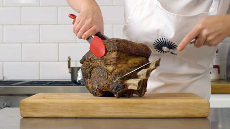 How to roast a rib of beef