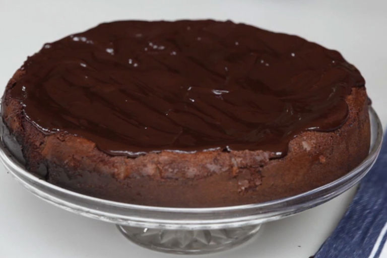 Rich chocolate cake
