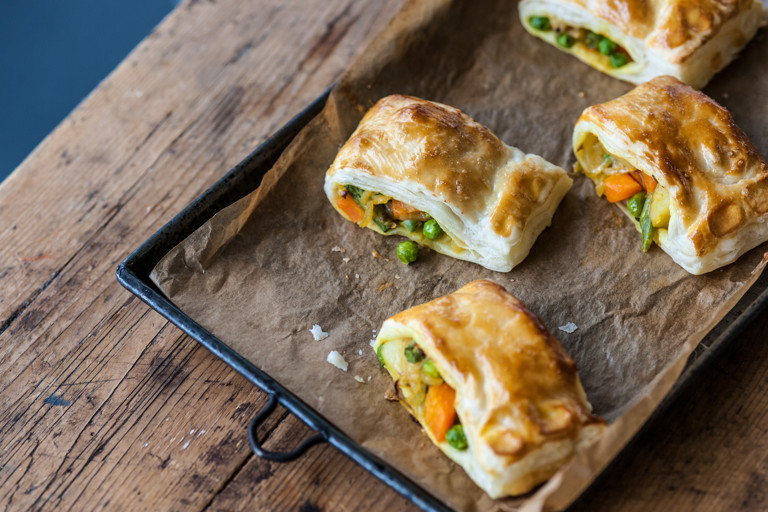 Vegetable puffs