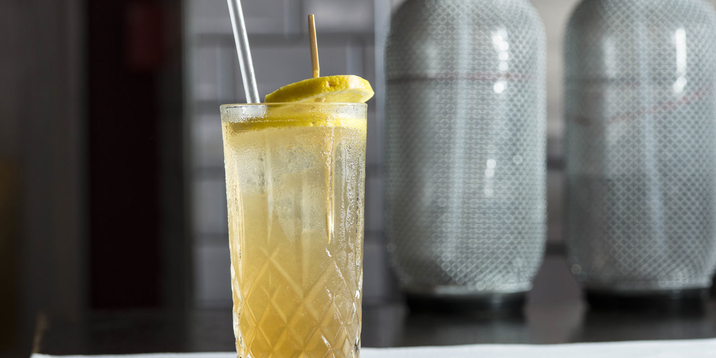 Jeeves and Rhubarb Collins Recipe - Great British Chefs