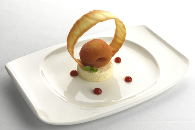 Peach melba