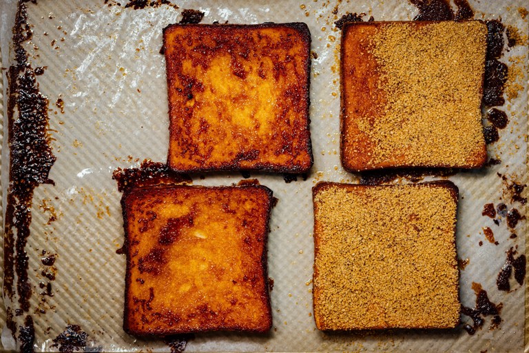 Miso honey butter toast