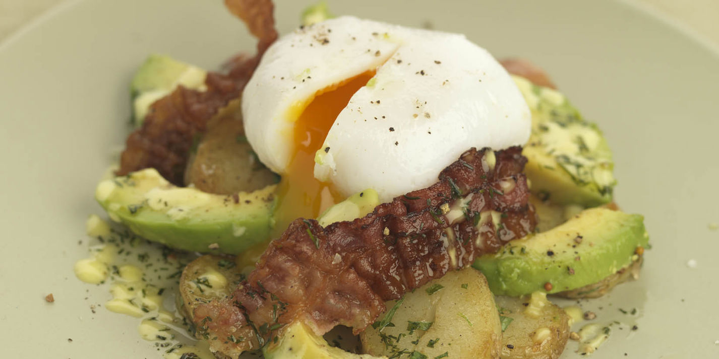 Potato Salad Recipe With Bacon, Avocado & Egg - Great British Chefs