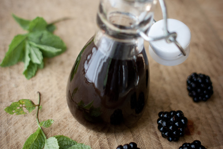 Blackberry vinegar