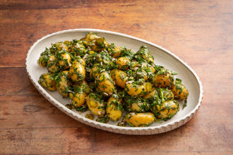 Herby Roasted Jersey Royals Recipe