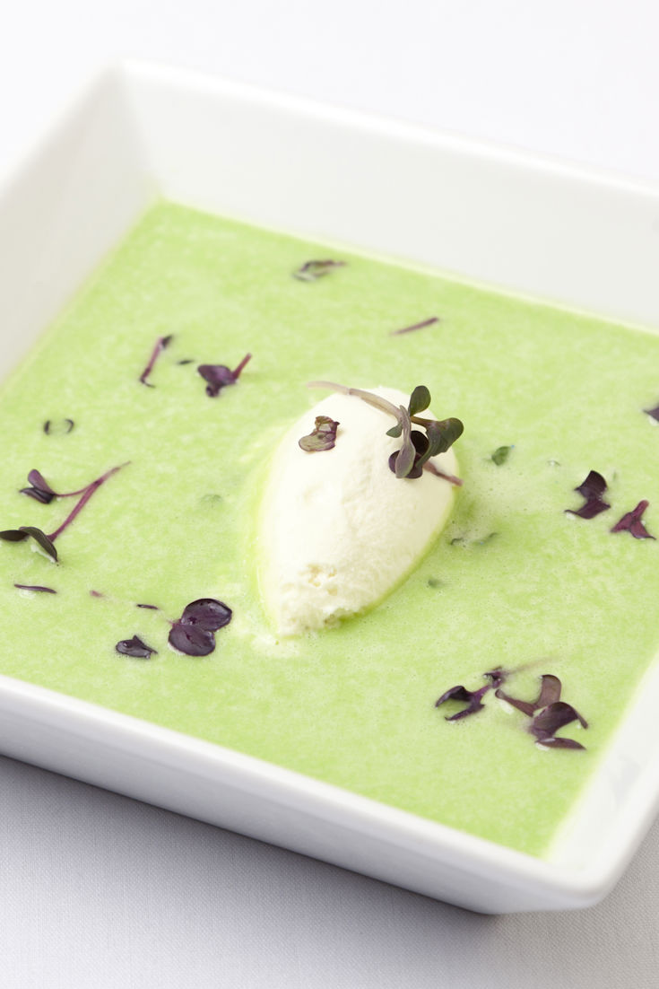 Pea Velouté Recipe Great British Chefs