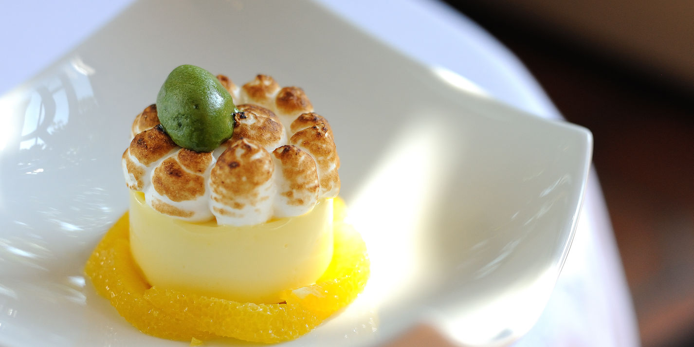 Lemon Meringue Pie Recipe With Oranges & Basil - Great British Chefs