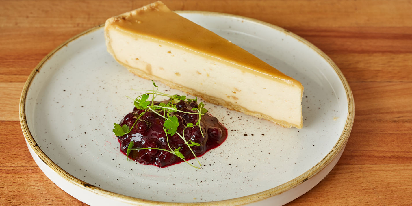 Vanilla Halva Cheesecake Recipe - Great British Chefs