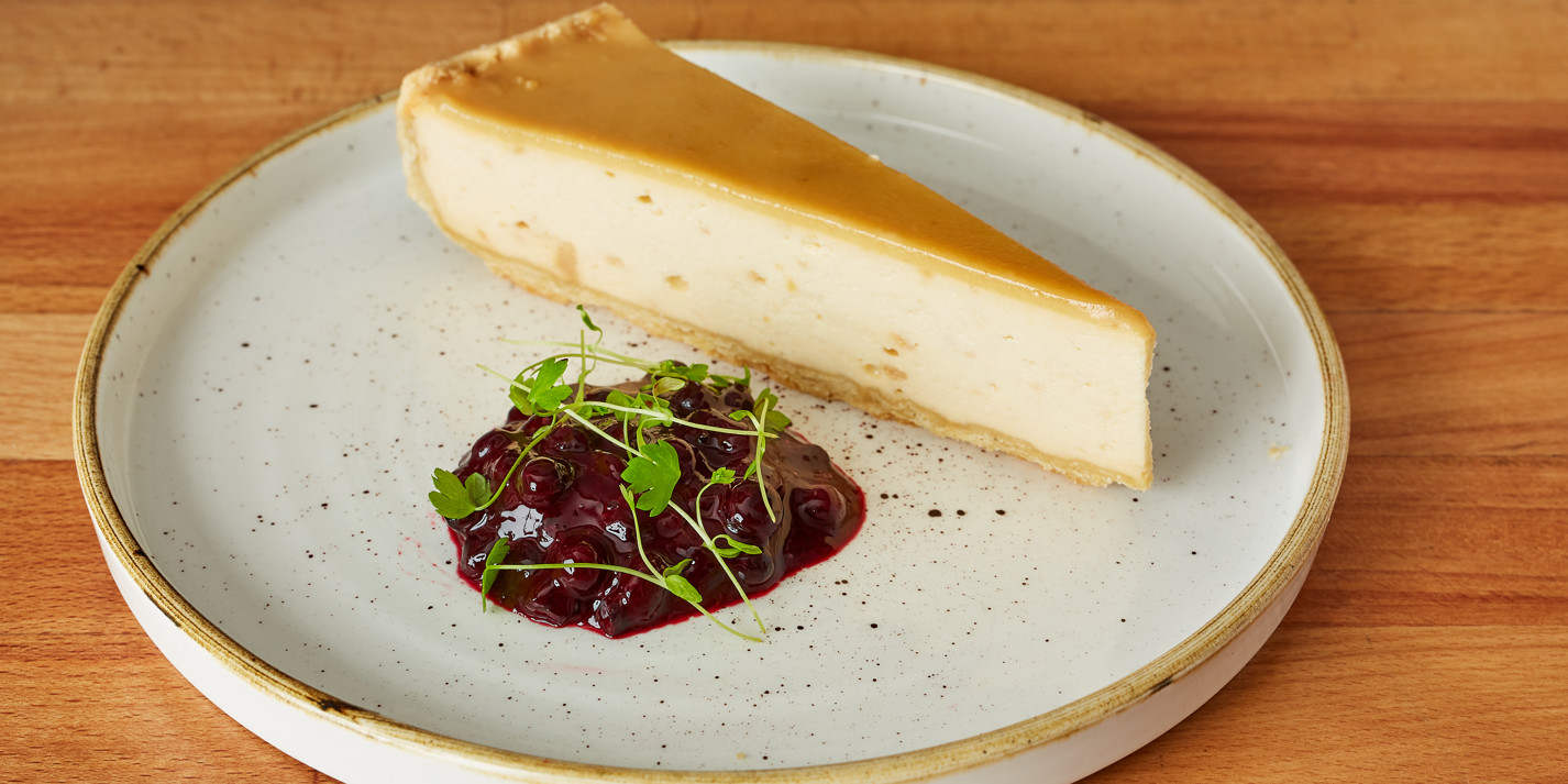 Vanilla Halva Cheesecake Recipe Great British Chefs