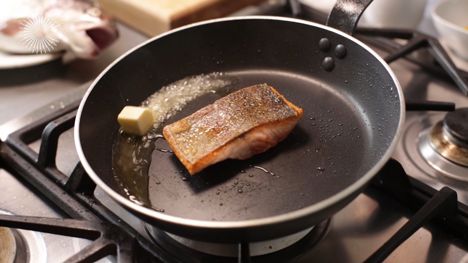 How to pan-fry trout fillets
