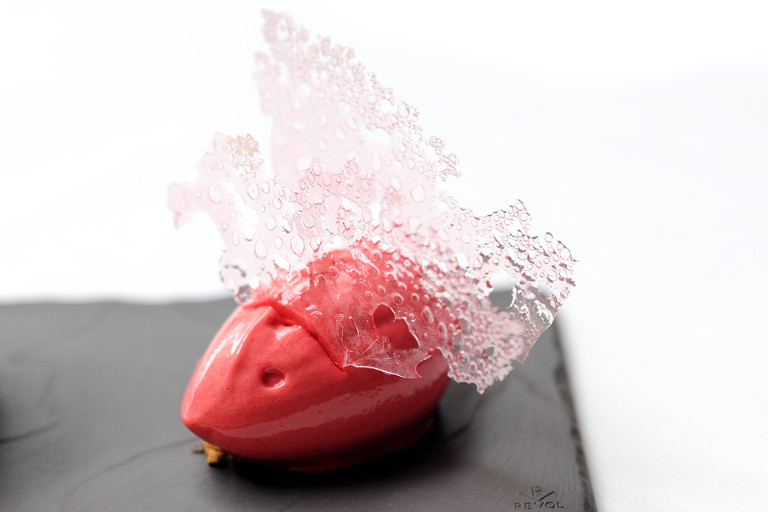 Raspberry sorbet