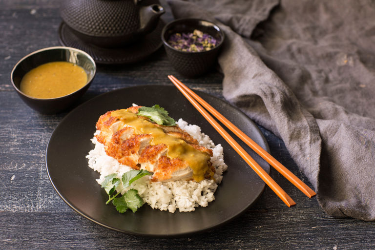 Chicken katsu curry