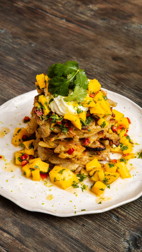 Sweetcorn Pancakes