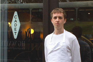 Jamie Smart, chef at Cadet in Newington Green