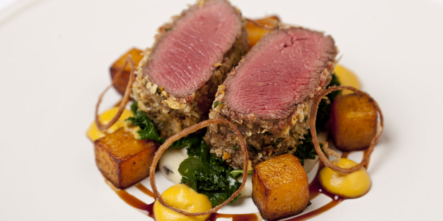 Venison with Parmesan Crust Recipe - Great British Chefs