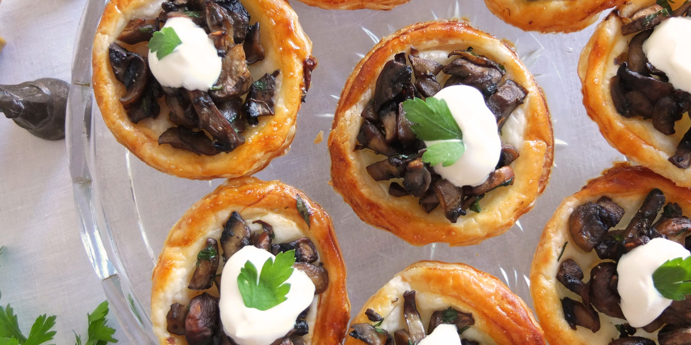 Mini Mushroom Tartlets Recipe - Great British Chefs