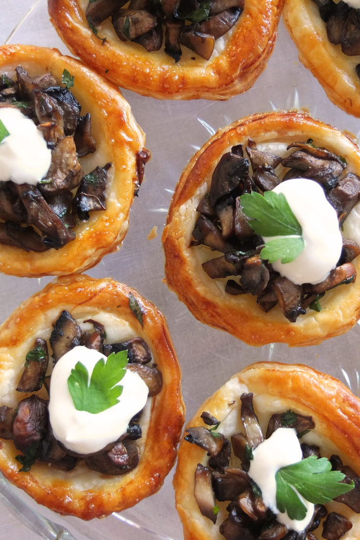 Mini Mushroom Tartlets Recipe - Great British Chefs