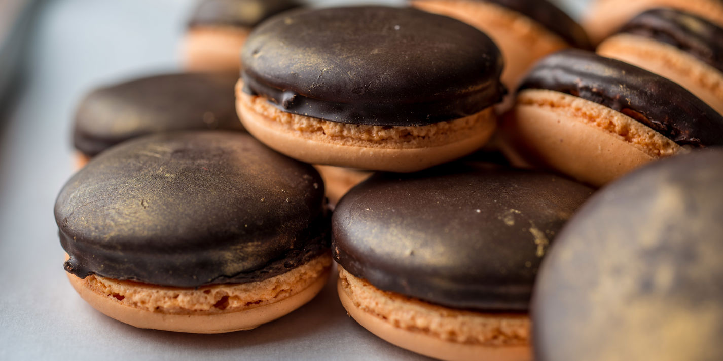 Jaffa Cake Macaron Recipe - Great British Chefs