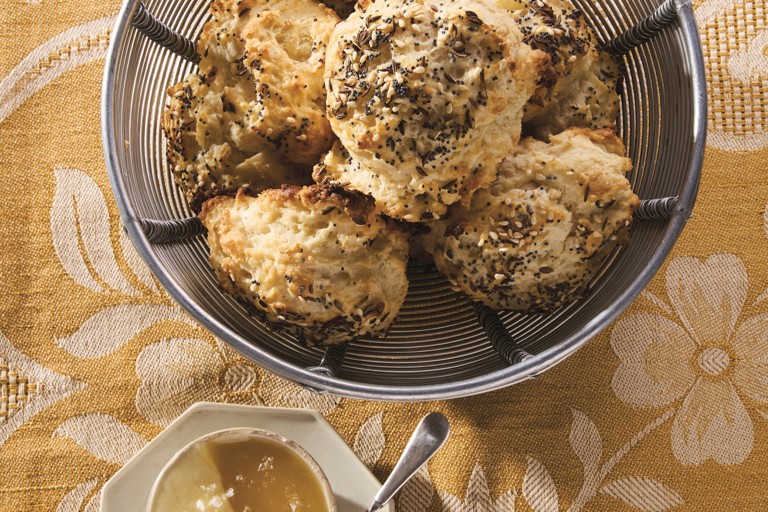 Seeded drop biscuits