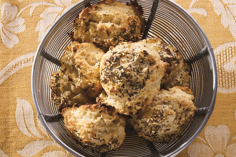 Seeded drop biscuits