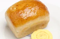 Potato bread with Guernsey butter