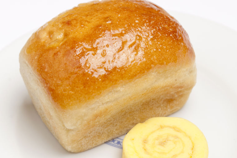 Potato bread with Guernsey butter