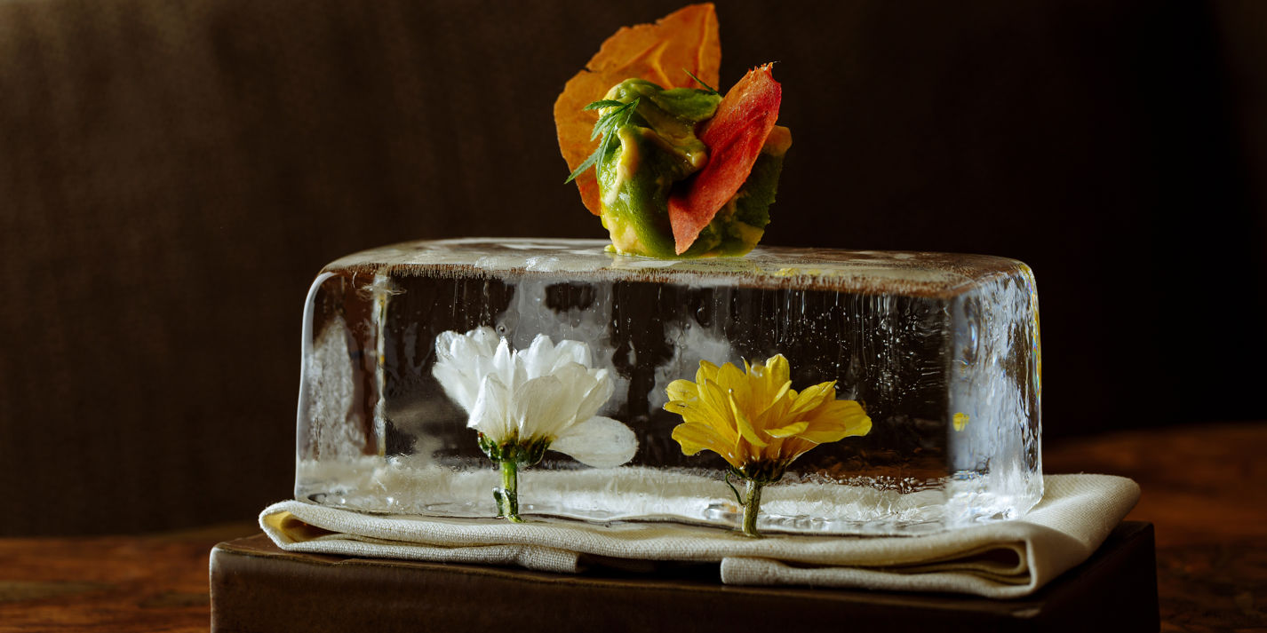 Peach and Marigold Sherbet Recipe - Great British Chefs