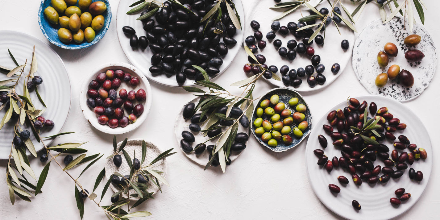 Ripe Olives On An Olive Tree; Cordoba Province, Spain Stock Photo