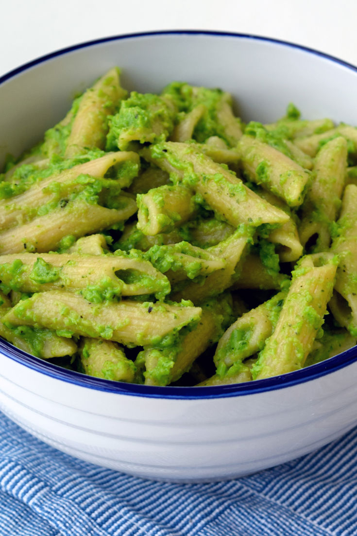 Pea Pesto Recipe with Penne - Great British Chefs