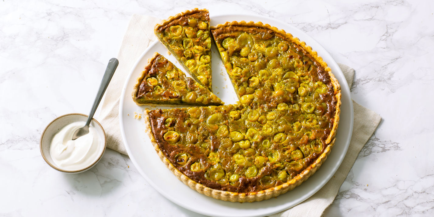 Gooseberry Frangipane Tart Recipe - Great British Chefs