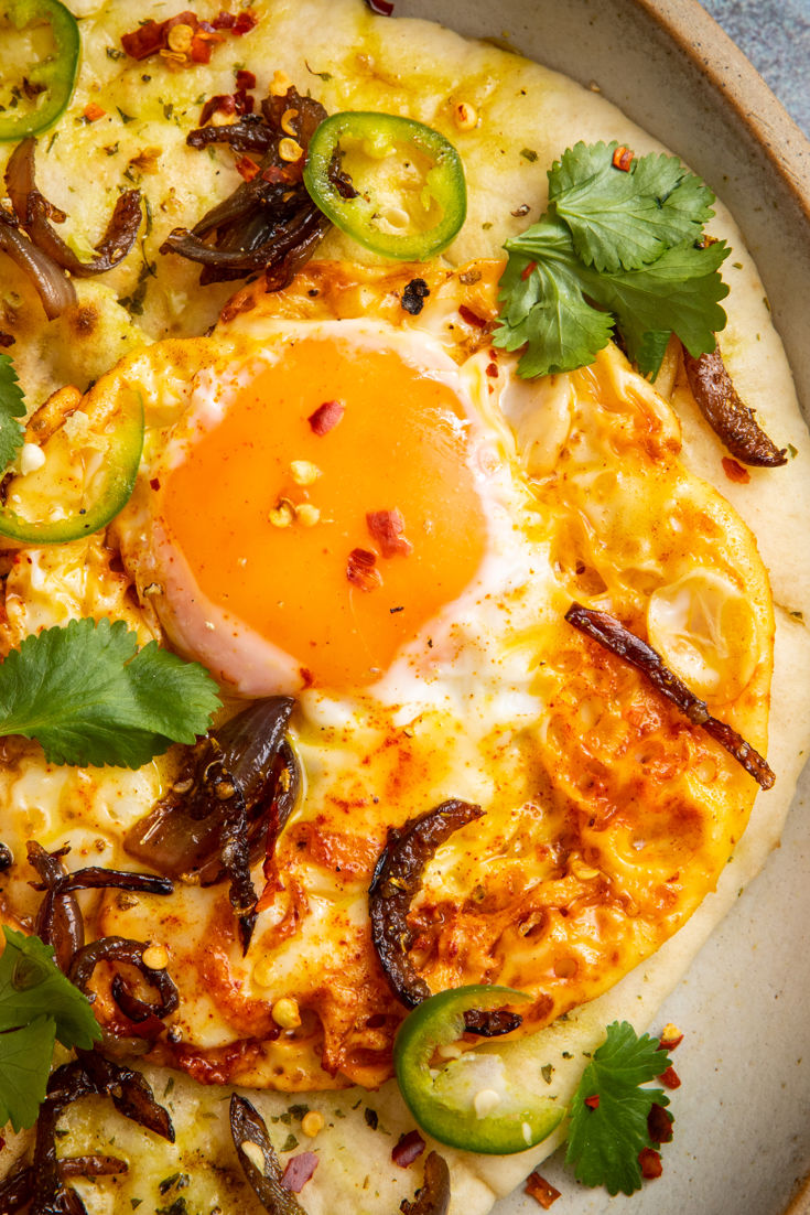 Turmeric Fried Eggs with Garam Masala Onions Recipe Great British Chefs