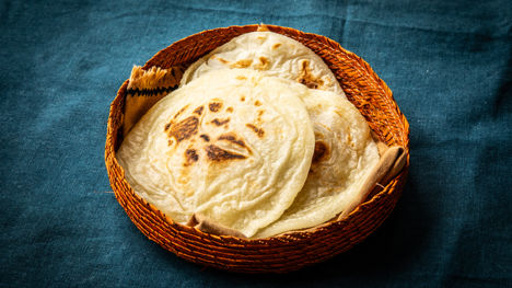 Potato masa tortillas